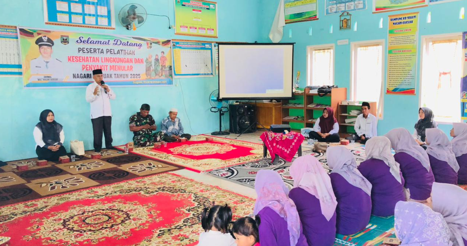 Nagari Guguak Gelar Pelatihan Kesehatan Lingkungan dan Penyakit Menular, Tingkatkan Kapasitas Kader dan Pengurus PKK